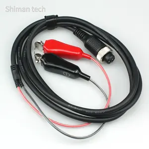 Power cord with alligator Electric fishing reel FOR MP3000