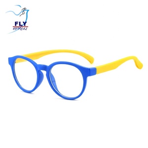 MOUCHE De Haute Qualité UV Protection TR90 Cadre Flexible Anti-Rayonnement <span class=keywords><strong>Filtre</strong></span> De Lumière Bleue Lunettes Pour Enfants - Product Image 3