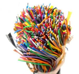 UTP Cat3 25*2*0.4 25 cặp 26AWG PVC điện thoại trong nhà và ngày Cáp - Product Image 2