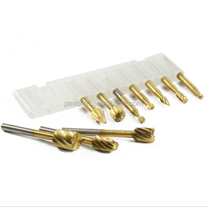 Fraises en carbure de <span class=keywords><strong>tungstène</strong></span>, 10 pièces en carbure de <span class=keywords><strong>tungstène</strong></span>, fraise rotative pour outils électriques - Product Image 5