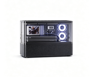 <span class=keywords><strong>EDIFIER</strong></span> NEW CYBER Altavoz de Escritorio con Pantalla a Color RGB, HiFi Estéreo, 35W, Carga Rápida, Altavoz Activo para Juegos de PC - Product Image 1