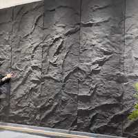 Panneau mural en pierre artificielle PU moderne, durable, léger, facile à installer, écologique, imperméable, ignifuge, utilisation intérieure/extérieure 3D