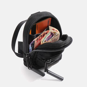 Bolsa pequeña personalizable para tarjetas de nailon, protección ambiental, <span class=keywords><strong>portadocumentos</strong></span>, cierre de cremallera, Carta del fabricante - Product Image 4