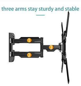 Factory Kaloc X3 LCD Soportes De <span class=keywords><strong>TV</strong></span> De <span class=keywords><strong>180</strong></span> grados 32-55 pulgadas Soportes De <span class=keywords><strong>Pared</strong></span> De acero Para Televisor Rack De Television <span class=keywords><strong>Tv</strong></span> Mount Wall - Product Image 4