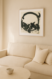 Kỷ Niệm Tác Phẩm Nghệ Thuật Động Vật Chim Motif Lớn Đóng Khung Tường Nghệ Thuật Vẽ Tranh Cho Công Ty Không Gian - Product Image 2