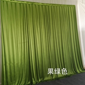 Bán buôn hiện đại màu đen Polyester rèm cửa từ chuyên nghiệp Trung Quốc Nhà cung cấp cho đám cưới tổ chức sự kiện Backdrop trang trí - Product Image 5