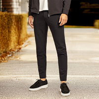 Pantalon décontracté pour homme de haute qualité, style populaire, logo personnalisé, polyamide, élasthanne, vente chaude, pantalon intelligent, luxe haut de gamme