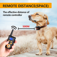 IP67 Wasserdichtes Haustier Barking Stop Intelligentes elektronisches Halsband Hundetrainer Hunde fernbedienung für Hunde