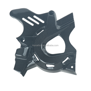 Couvercle de chaîne de pignon avant en fibre de carbone pièce de moto pour BMW <span class=keywords><strong>F800GS</strong></span> F650GS 2008-2010/BMW F700GS <span class=keywords><strong>2014</strong></span> - Product Image 1