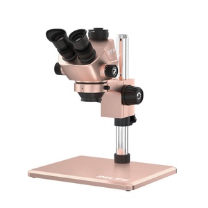 RELIFE-Microscopio <span class=keywords><strong>Trinocular</strong></span> HD 7X-50X, lente de objetivo para reparación de teléfonos móviles, con base de aluminio de gran tamaño, para reparación de teléfonos - Product Image 3