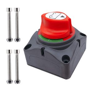 Interrupteur de coupure de courant 12-48V, interrupteur d'alimentation étanche pour voiture, camping-car, bateau avec vis - Product Image 4