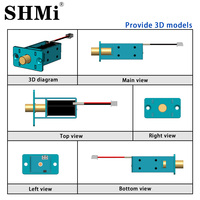 SM01A Serrure Électromagnétique Intégrée Multi-Tension Sans Clé pour Porte d'Armoire