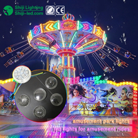 Module LED RGB adressable SHIJI DC24V, 35 mm, 9 LED, IP67, éclairage de parc d'attractions, source de lumière ponctuelle LED