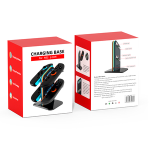4 Trong <span class=keywords><strong>1</strong></span> Từ Tính Sạc Dock Khe Cắm Trò Chơi Giao Diện Điều Khiển Chuyển Đổi Điều Khiển Lưu Trữ Đứng Cho Switch2 Trái Phải Điều Khiển Sạc Dock - Product Image 6