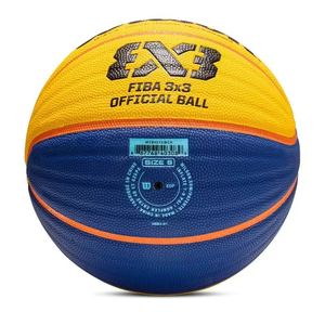 Ballon de basket-ball de taille 6 en PU pour l'entraînement, ballon de basket-ball pour adultes, entraînement en intérieur et en extérieur, avec ballon gonflable - Product Image 1