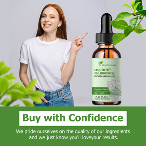 Factory Custom Liquid Chlorophyll Drops Supports Detox Body of Toxins Impact Immune System Copper with Dietary <b>Supplement</b> - Product Image 3