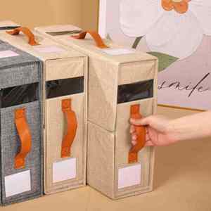 Modern Durable Oxford Cloth Bathfor Living Room <b>Storage</b> <b>Box</b> Double Handle Multi-Purpose Foldable Bedroom Furniture - Product Image 4