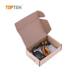 TOPTEN MT05迷你防水车辆全球定位系统跟踪器摩托车，带离线数据记录器1Mb