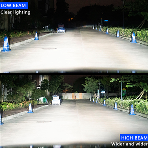 Nouvelles ampoules de phares LED 60W H1/H4/H7/H11/9005/9006, faisceau haut/bas, étanches IP67, feux antibrouillard 12V 10000 Lumens 6500K, garantie 2 ans - Product Image 4
