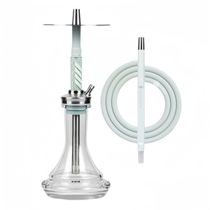 Chicha en acier moderne, écologique, style allemand, modèle Amo, boîte cadeau incluse, narguilé, sheesha, chicha - Product Image 1