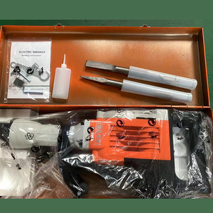 Martillo <span class=keywords><strong>Demoledor</strong></span> Eléctrico <span class=keywords><strong>de</strong></span> Hormigón <span class=keywords><strong>de</strong></span> Alta Potencia <span class=keywords><strong>de</strong></span> 1250 W con Cuatro Enchufes, Máquina <span class=keywords><strong>de</strong></span> Cincelado para Demolición <span class=keywords><strong>de</strong></span> Paredes, Grado Industrial - Product Image 5