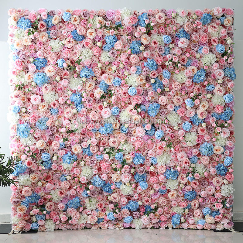 6 # CB191-: ผนังดอกไม้สีฟ้า: ต่อ SQF