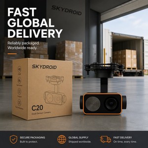 Caméra Skydroid C20 avec zoom 23x, stabilisateur trois axes, <span class=keywords><strong>vision</strong></span> nocturne, transmission d'images, drone télécommandé H16 H30 avec caméra <span class=keywords><strong>HD</strong></span> - Product Image 6