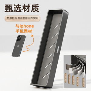 Estante de Baño Youain, Rectangular, 50x30 cm, Montado en la Pared, Duradero, Sin Necesidad de Perforación - Product Image 3