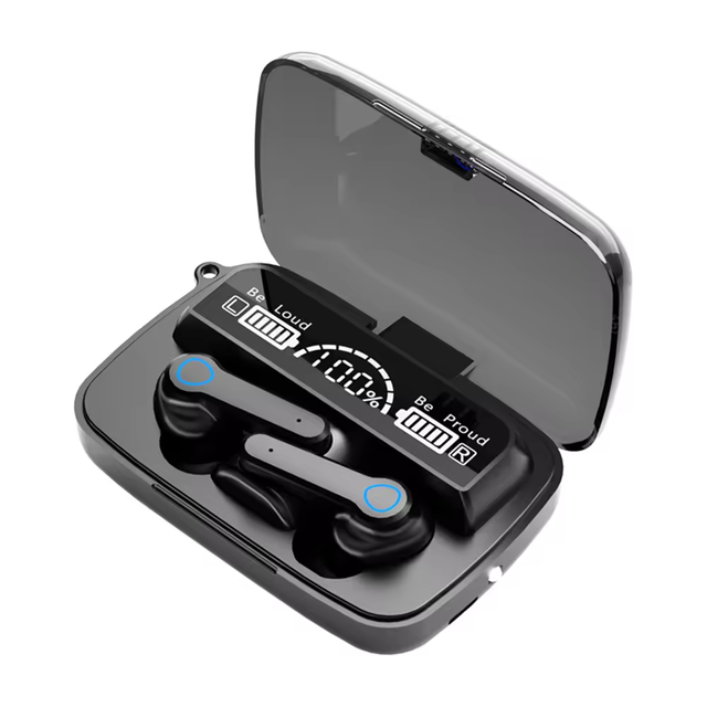 M19 TWS V5.3 Wireless Earbuds Waterproof Mini Wireless Headphones Earbuds LED Digital Display Earphones Sports Headsets
