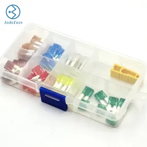 50 Pieces- Micro2 Blade Car Fuse Kit, Auto Fuse Assorted for Marine, RV, Camper, Boat, Truck