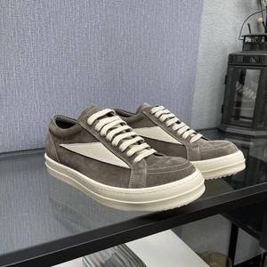 Top-quality Luxurious Casual Shoes-2026 New Model Retro Green Design Cushioning Anti-slip Thick Sole Leather Upper Fashion Trend - Product Image 1