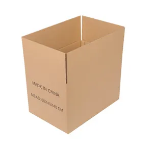 high quality competitive price custom logo blank kraft cardboard paper boxes