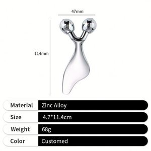 Custom Wedding Women <b>Massage</b> Gift Set Steel Skin Beauty <b>Massage</b> Tool for Bride - Product Image 4