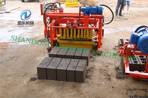 QTM4-30A di động hướng dẫn sử dụng khối gạch Máy làm xi măng nguyên liệu rung phương pháp bơm hộp số - Product Image 5