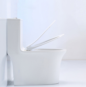 Baño alargado S-trap WC <span class=keywords><strong>chica</strong></span> China ir a inodoro de cerámica de una pieza Juego de inodoro de baño para la venta - Product Image 4