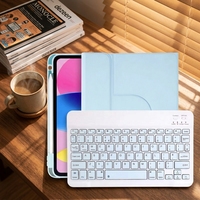 Étui de protection pour tablette Huawei MatePad Pro 12,2 pouces 360° °   Clavier magnétique rotatif avec couvercle en acrylique pour tablette