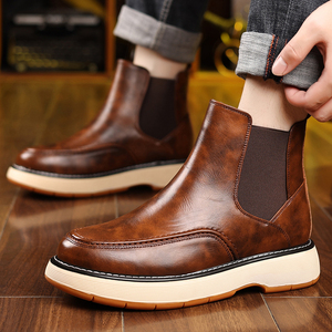 Nuovi stivali da uomo originali in vacchetta 38-44 scarpe da esterno di lusso di alta qualità in vera pelle di mucca negozio <span class=keywords><strong>Online</strong></span> spedizione gratuita Oem - Product Image 3