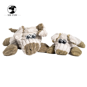 Jouet pour animaux de compagnie en coton et latex écologiques, ours réaliste et adorable, disponible en DEM/DOM, pour chats et chiens, <span class=keywords><strong>par</strong></span> PETBUCK - Product Image 3