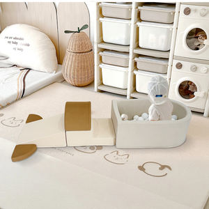 <span class=keywords><strong>Piscine</strong></span> à balles et aire de jeux 2-en-1 en mousse souple <span class=keywords><strong>pour</strong></span> bébés et tout-petits, idéale <span class=keywords><strong>pour</strong></span> l'éveil et l'éducation précoce, à prix abordable - Product Image 3