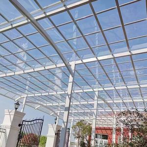 Lámina <span class=keywords><strong>de</strong></span> Techo <span class=keywords><strong>de</strong></span> Plástico Corrugado Resistente a los Rayos UV con Alta Resistencia al Impacto <span class=keywords><strong>para</strong></span> Invernaderos y Protección Contra la Lluvia en Exteriores - Product Image 2