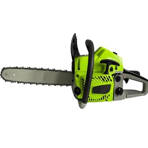 Tronçonneuse professionnelle en gros avec guide-chaîne de 18 pouces, moteur de 58 cm³, machine portative à longue portée pour la coupe du bois et des arbres - Product Image 3