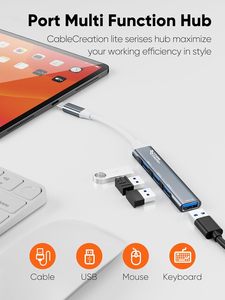 Cablecreration Tương thích Adapter <span class=keywords><strong>USB</strong></span> 3.0 <span class=keywords><strong>Type</strong></span>-C PD 4 trong 1 <span class=keywords><strong>USB</strong></span> C <span class=keywords><strong>HUB</strong></span> - Product Image 6