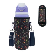 Fabricant de porte-bouteilles d'eau, housse de transport, étui pour bouteille d'eau, sac pour gobelet, pochette pour bouteille d'eau avec sangle, support pour gobelet, OEM