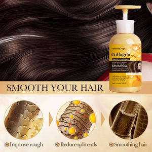 Shampooing et après-shampooing au collagène personnalisés vente en gros masque capillaire nourrissant rafraîchissant contrôle de l'huile shampooing antipelliculaire ensemble de soins capillaires - Product Image 5