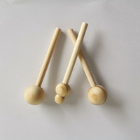 Boule diffuseur en bois avec bâton en rotin, 50mm, différentes tailles, personnalisé