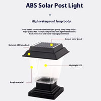 Lampes solaires de jardin étanches IP65 pour l'extérieur et la maison, avec batterie au lithium et contrôle automatique