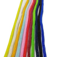 Cordon en polypropylène coloré de 5 mm, finition naturelle, haute ténacité, écologique, pour sacs, vêtements, chaussures, textiles de maison