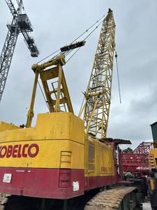 Matériel de construction d'occasion : Grue sur chenilles Kobelco 7090 de 90 à 100 tonnes avec flèche télescopique à treillis et jibs de déplacement à vendre - Product Image 1
