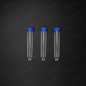 Tubos de ensayo para sedimento urinario con tapa de rosca Sniper, 12 ml, de plástico, graduados, con fondo convexo, transparentes, para uso médico. - Product Image 2