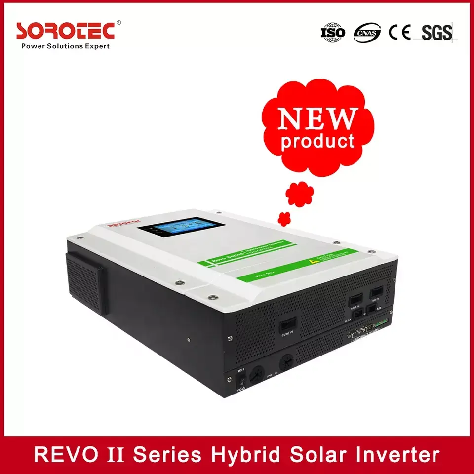 2023 Sorotec REVO II série de alta qualidade 3.5KW 5.5KW 48V inversor híbrido Sorotec